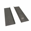 Reinforcing plate, external, for folding seats or handrail brackets