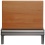Folding seat Locus Plattan Beech 400 mm "stainless" fittings EN81-70 (lacquered)