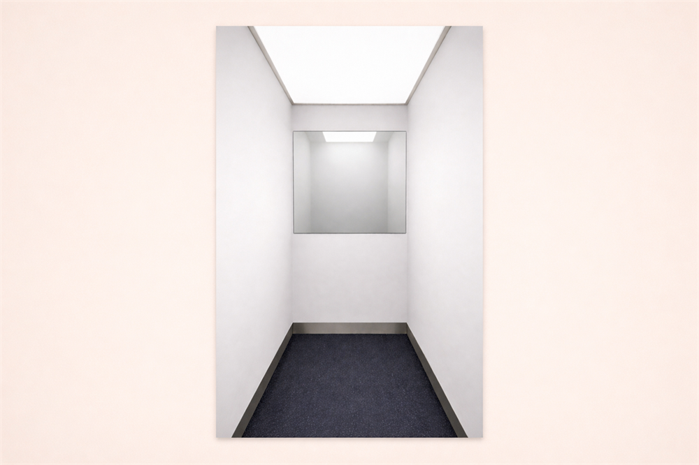 Spegel klar 1050x950x4 mm, säkerhetsfolierad