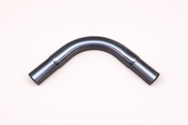 Corner bend, stainless Ø32 mm