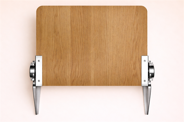 Folding seat Jaxon Oak 400 mm EN81-70 (lacquered)