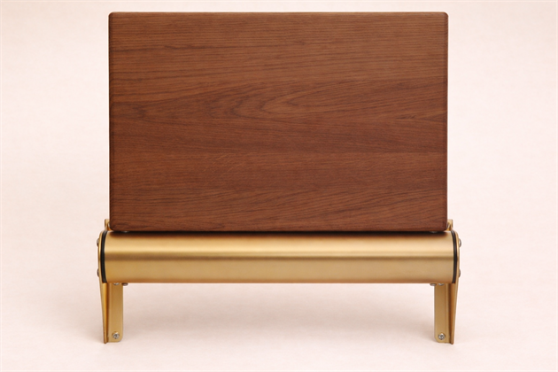 Fällsits Locus Plattan Ek 400 mm "mässing".beslag EN81-70 (oljad)