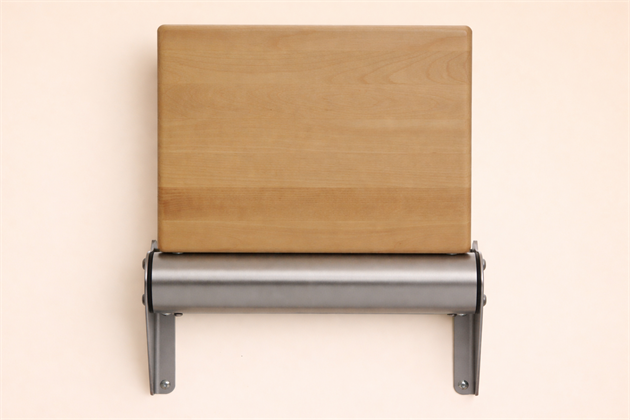 Folding seat Locus Plattan Birch 300 mm "stainless" fittings (lacquered)