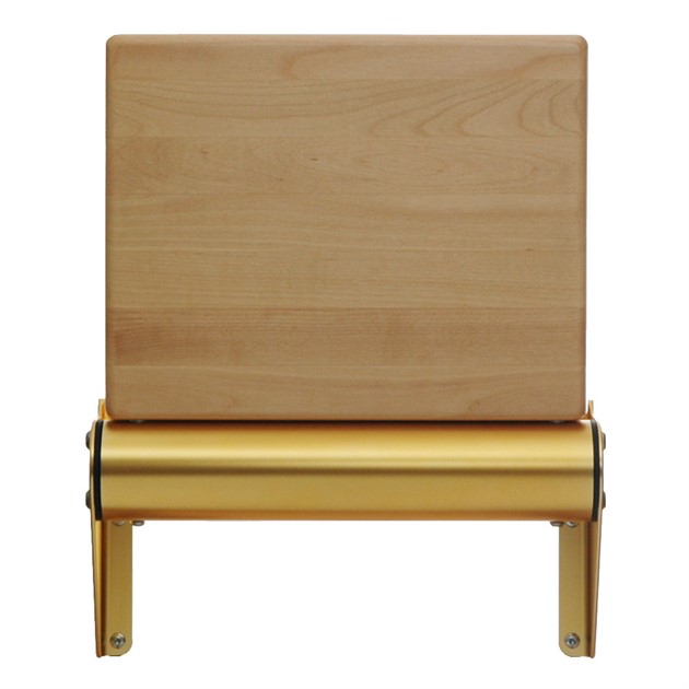 Fällsits Locus Plattan Björk 300 mm "mässing".beslag  (lack)