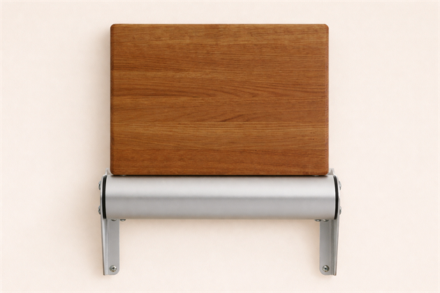 Fällsits Locus Plattan Ek 300 mm. al.beslag "natur" (oljad)