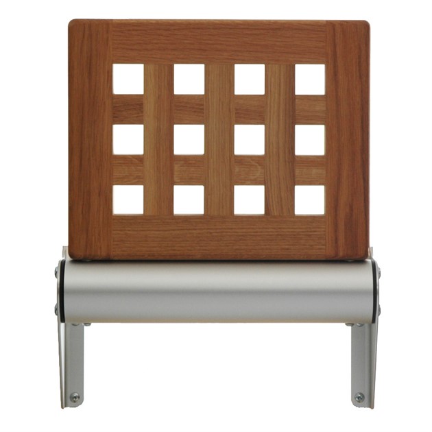 Fällsits Locus Rutan Ek 300 mm. al.beslag "natur" (oljad)