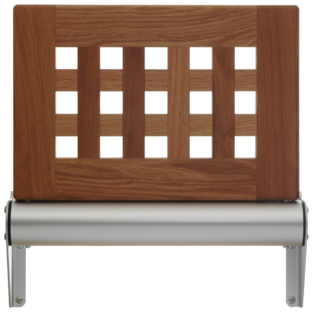 Fällsits Locus Rutan Ek 400 mm. al.beslag "natur" EN81-70 (oljad)