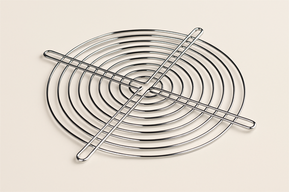 Vandalskydd för LED-panel, Ø=205 mm