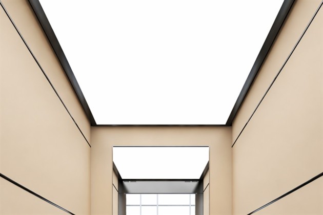 Ljustak 017, 30 mm, LED-panel, svart ram MÅTTBESTÄLLS
