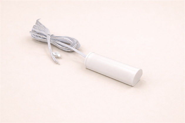 LED-nödljus i profil, vit halvrund 8-30V, 1W. 4000K