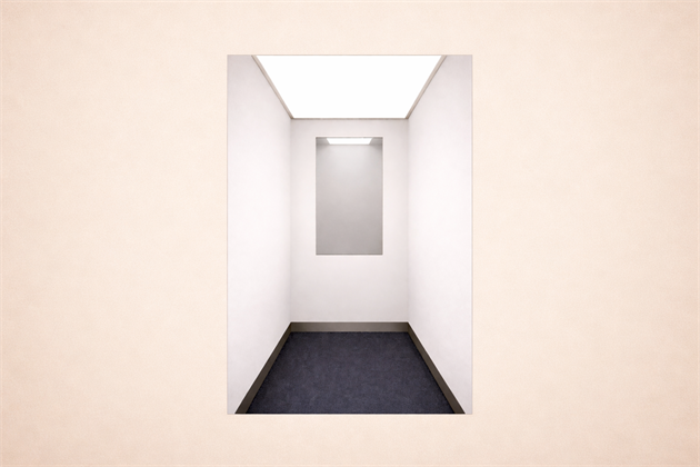 Spegel, okrossbar mirrorplåt 600x1100x1,5 mm