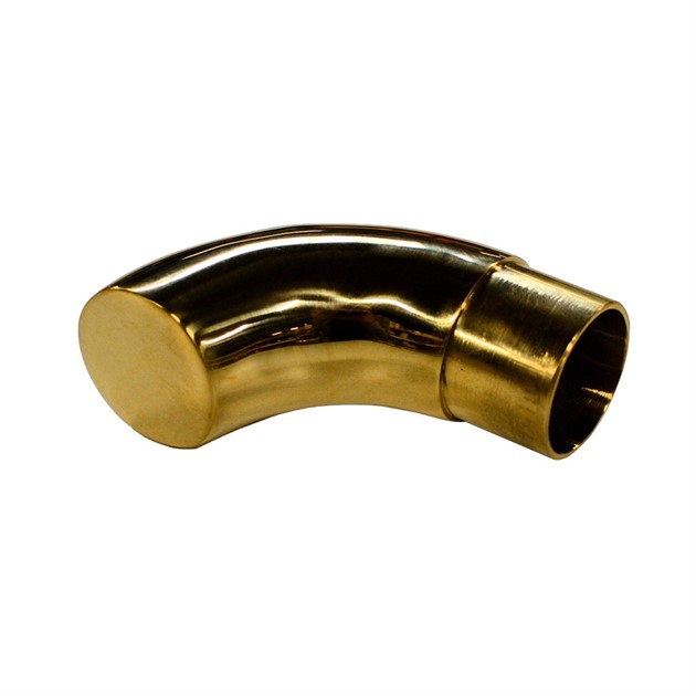 End bend brass Ø38mm