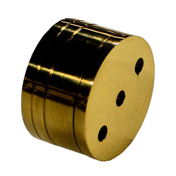 Connection to wall, brass Ø38mm