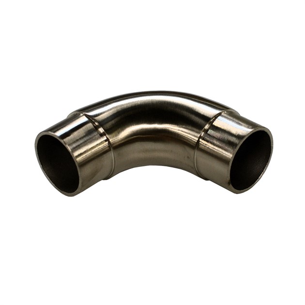 Corner bend stainless Ø38mm