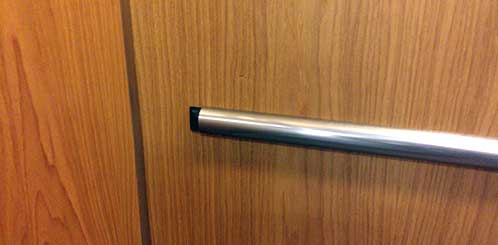 Avbärare RF finish, halvrör R=16 mm, längdanpassas